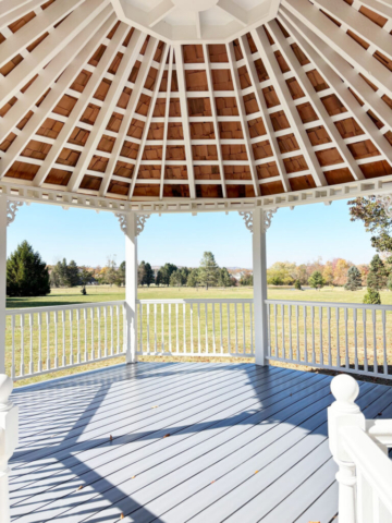 Completed Gazebo detail